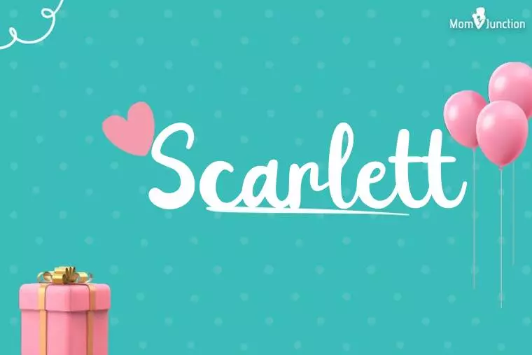 Scarlett Birthday Wallpaper