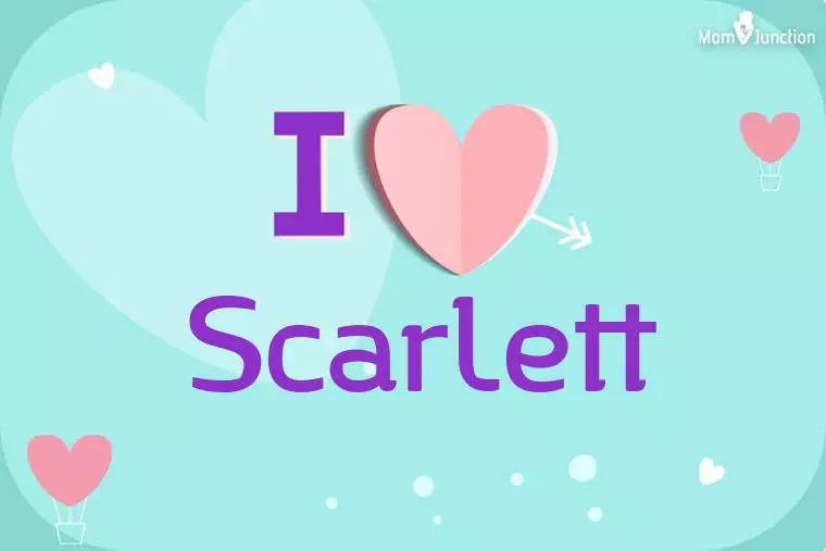 I Love Scarlett Wallpaper