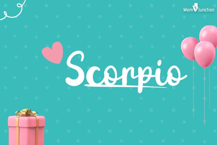 Scorpio Birthday Wallpaper