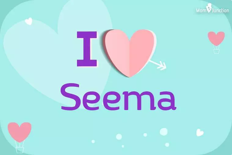 I Love Seema Wallpaper