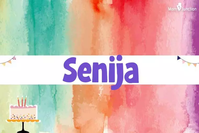 Senija Birthday Wallpaper