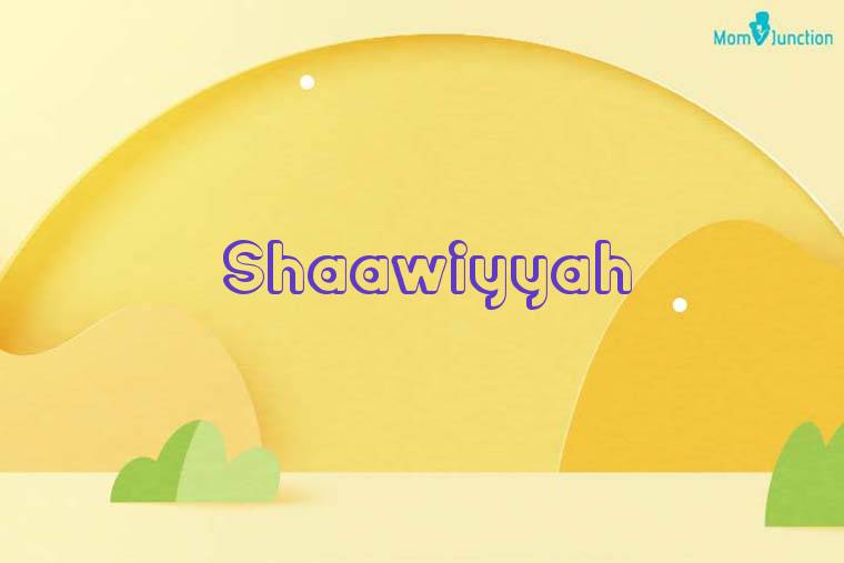 Shaawiyyah 3D Wallpaper