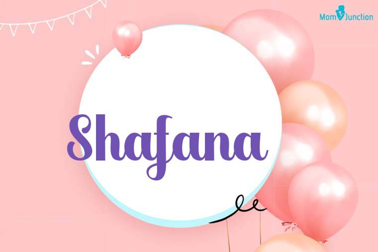 Shafana Birthday Wallpaper