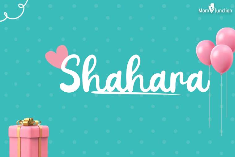 Shahara Birthday Wallpaper