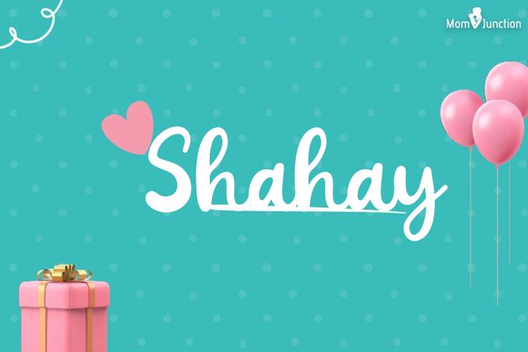 Shahay Birthday Wallpaper