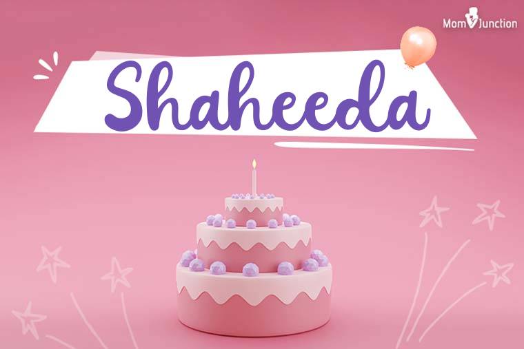 Shaheeda Birthday Wallpaper