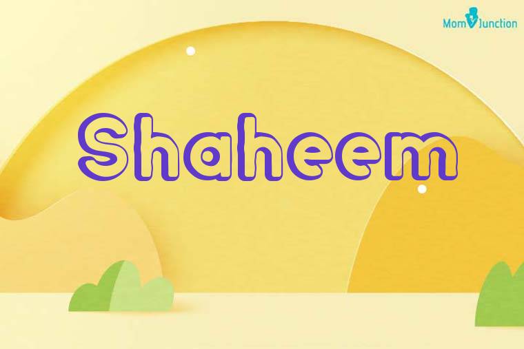 Shaheem 3D Wallpaper