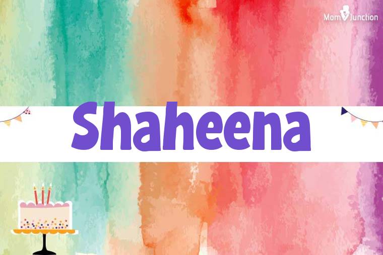 Shaheena Birthday Wallpaper