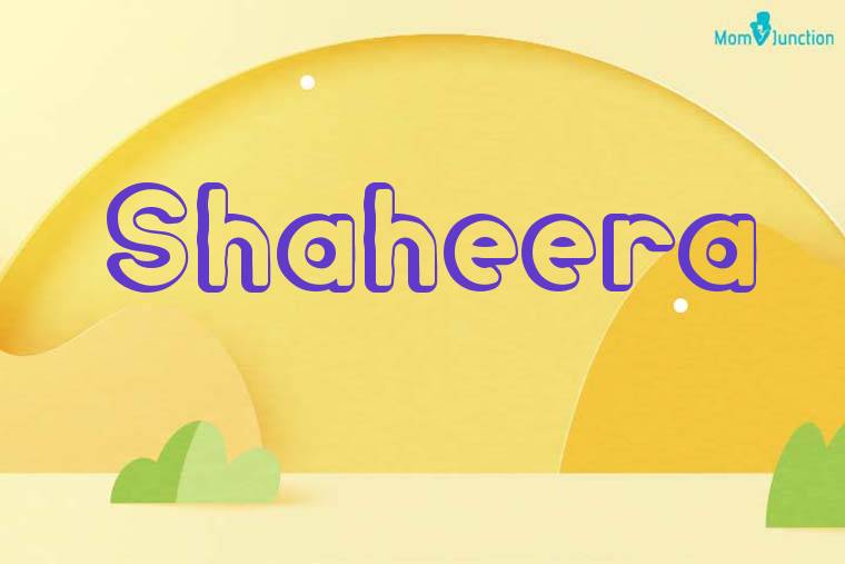 Shaheera 3D Wallpaper