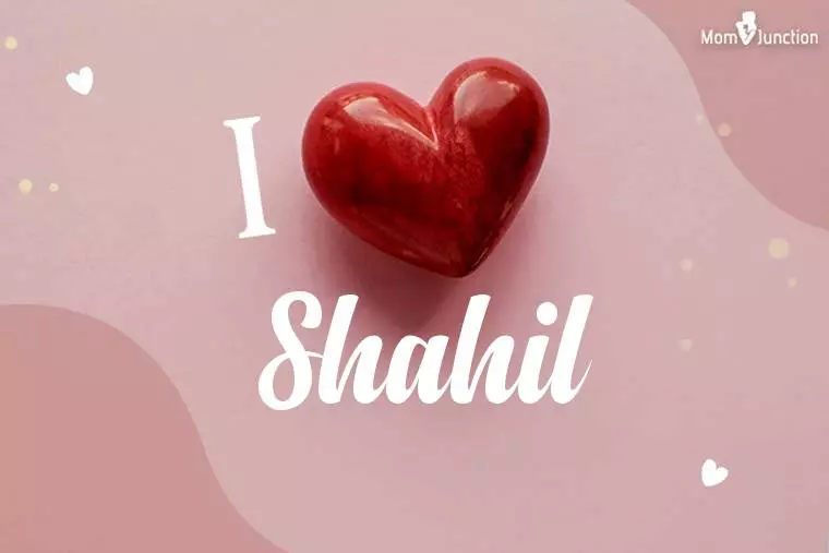 I Love Shahil Wallpaper