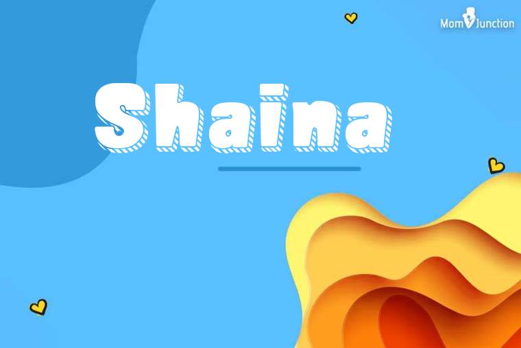 Shaina 3D Wallpaper