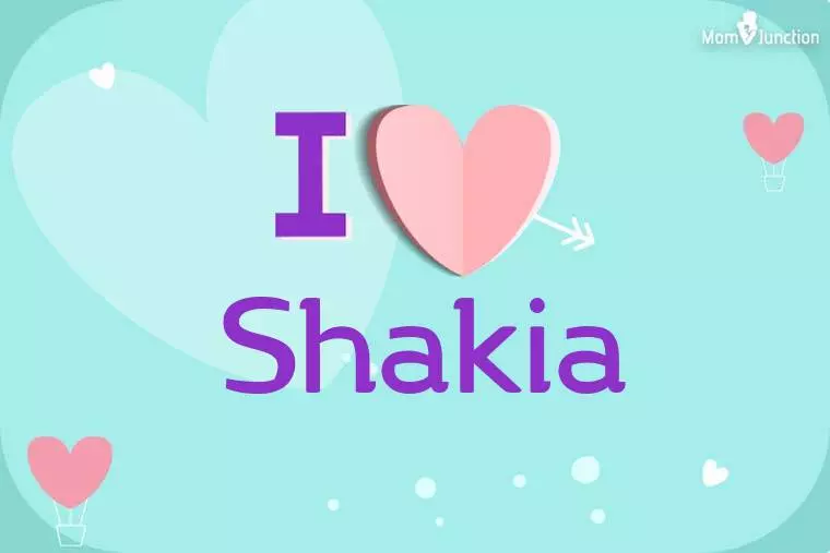 I Love Shakia Wallpaper