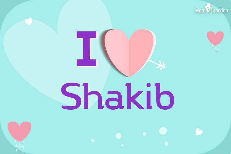I Love Shakib Wallpaper
