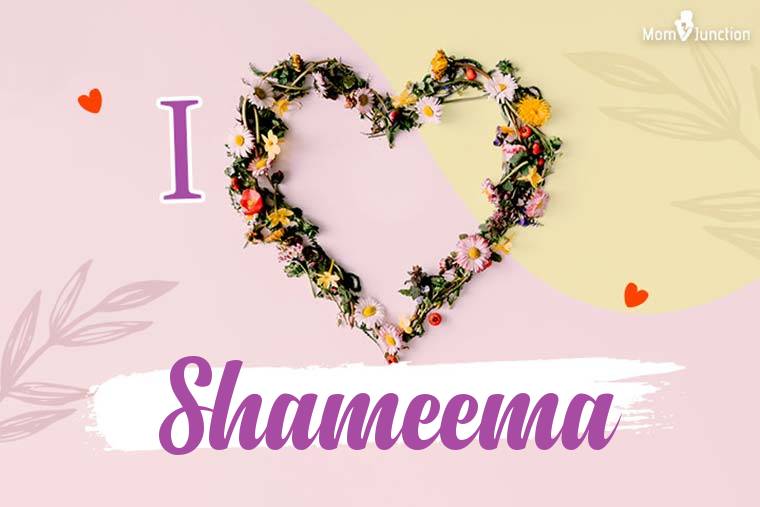 I Love Shameema Wallpaper