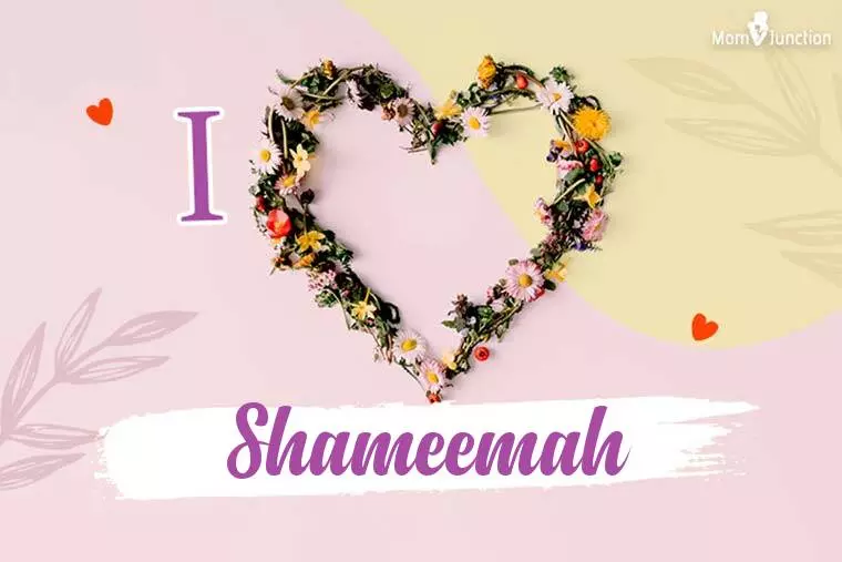 I Love Shameemah Wallpaper