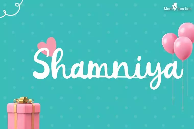 Shamniya Birthday Wallpaper