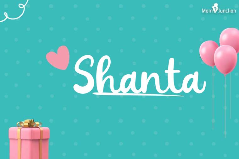 Shanta Birthday Wallpaper