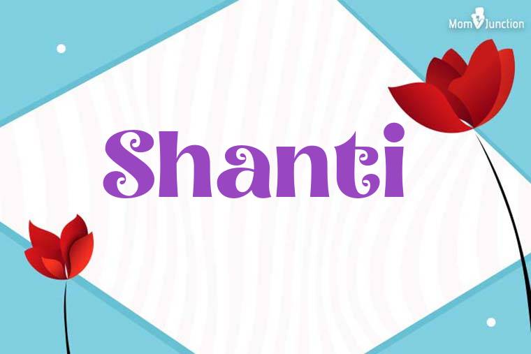 Shanti 3D Wallpaper