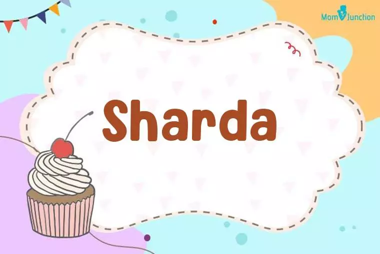 Sharda Birthday Wallpaper