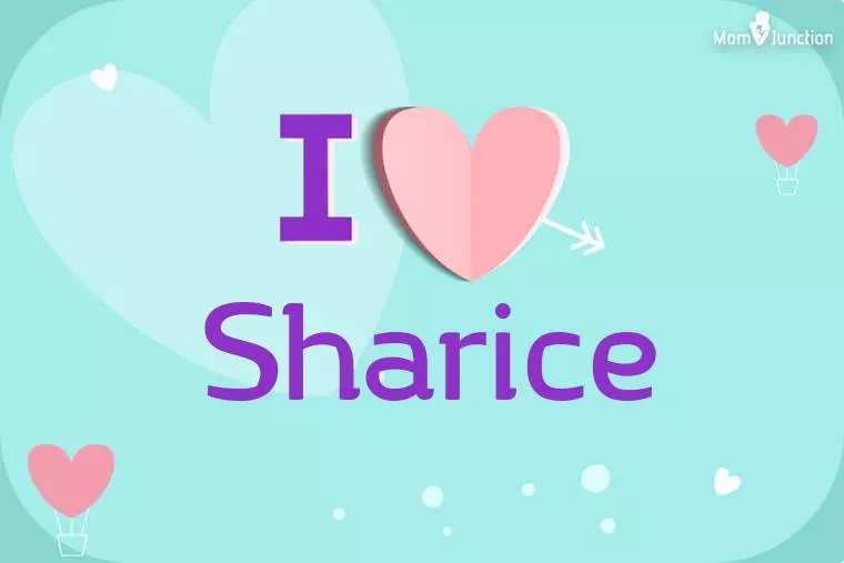 I Love Sharice Wallpaper