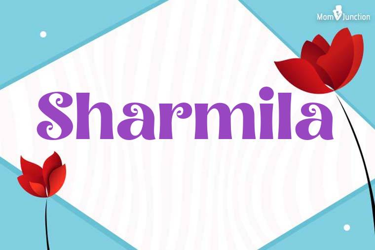 Sharmila 3D Wallpaper
