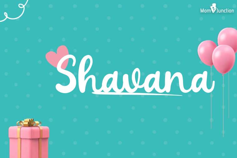 Shavana Birthday Wallpaper