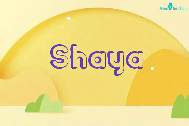 Shaya 3D Wallpaper