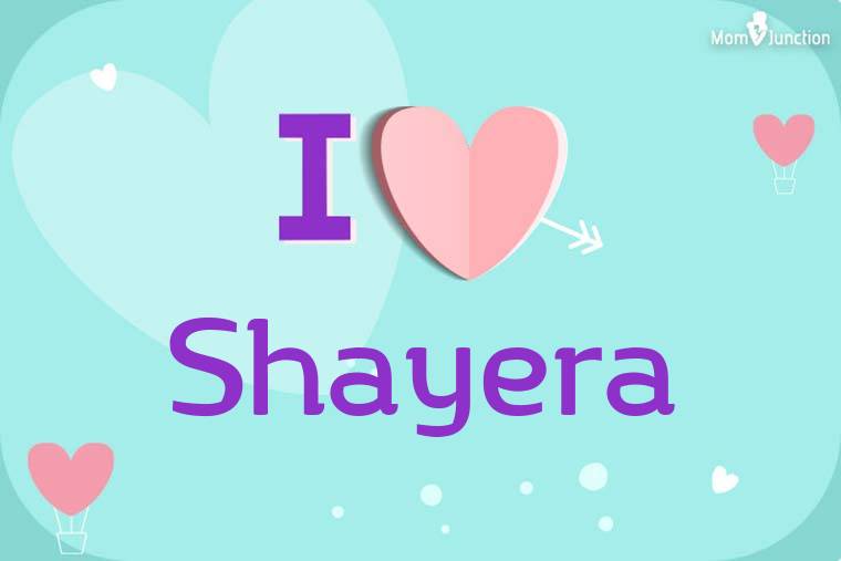 I Love Shayera Wallpaper