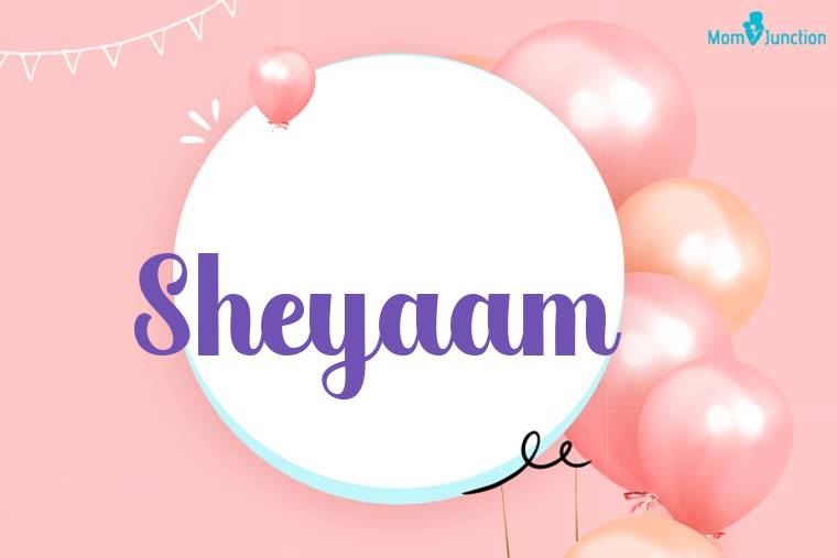 Sheyaam Birthday Wallpaper