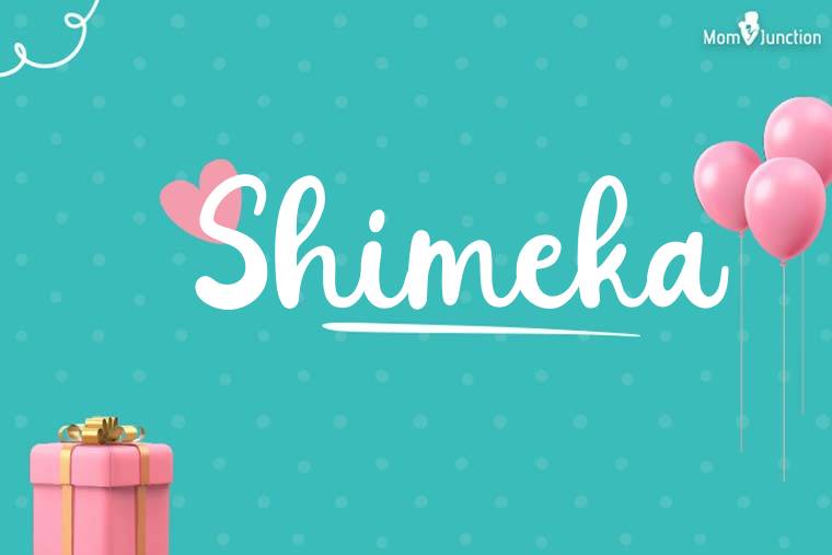 Shimeka Birthday Wallpaper