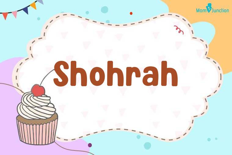 Shohrah Birthday Wallpaper