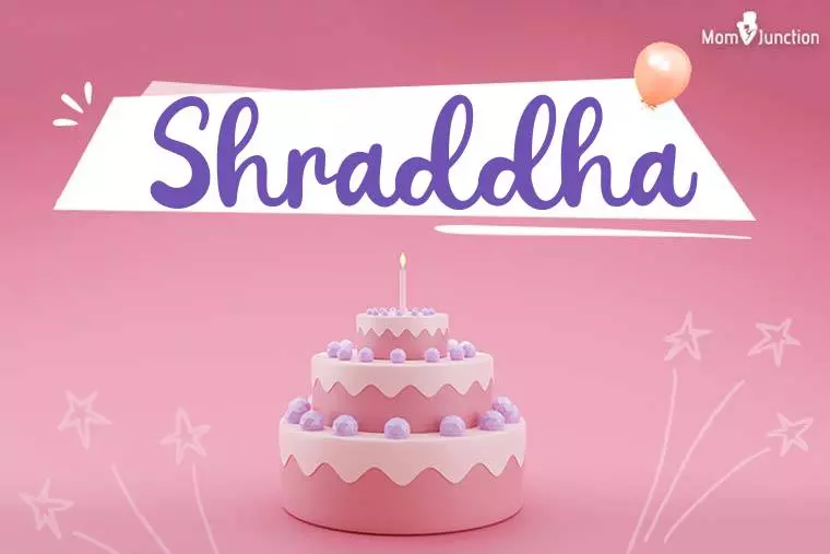 Shraddha Birthday Wallpaper