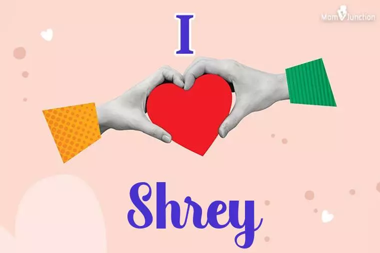 I Love Shrey Wallpaper