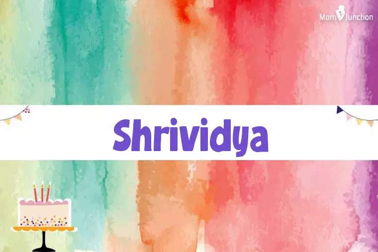 Shrividya Birthday Wallpaper