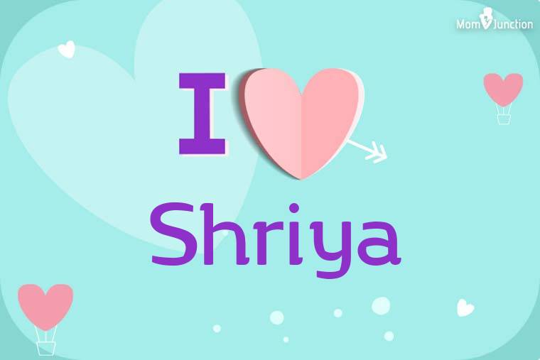I Love Shriya Wallpaper