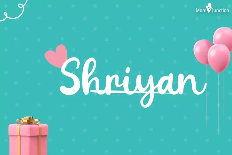 Shriyan Birthday Wallpaper