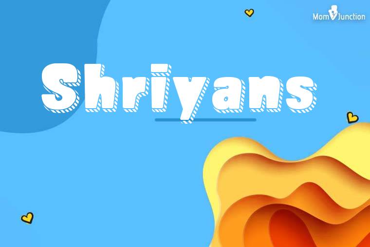 Shriyans 3D Wallpaper
