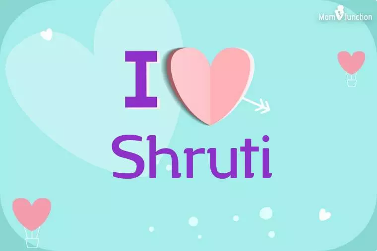 I Love Shruti Wallpaper