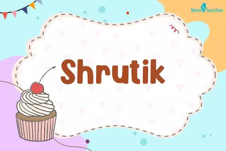 Shrutik Birthday Wallpaper