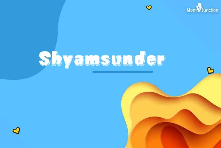 Shyamsunder 3D Wallpaper
