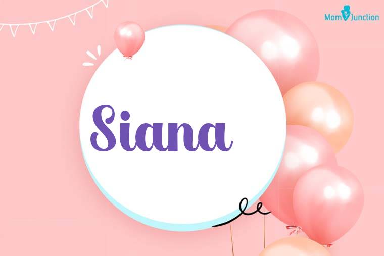Siana Birthday Wallpaper