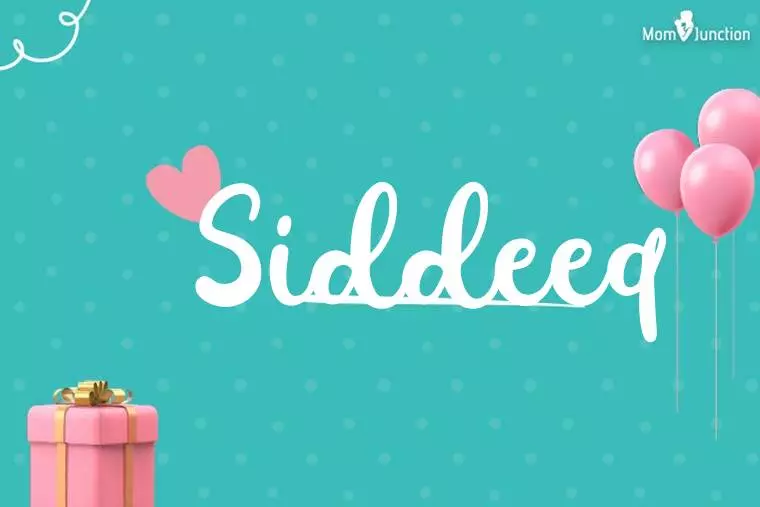 Siddeeq Birthday Wallpaper