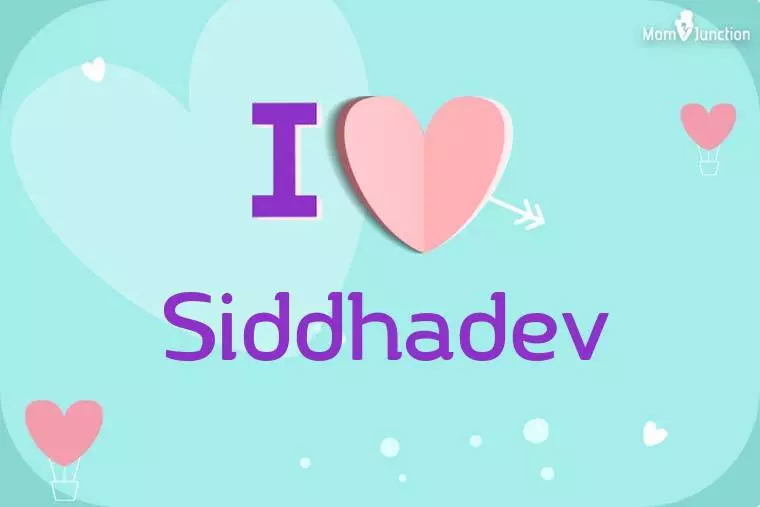 I Love Siddhadev Wallpaper