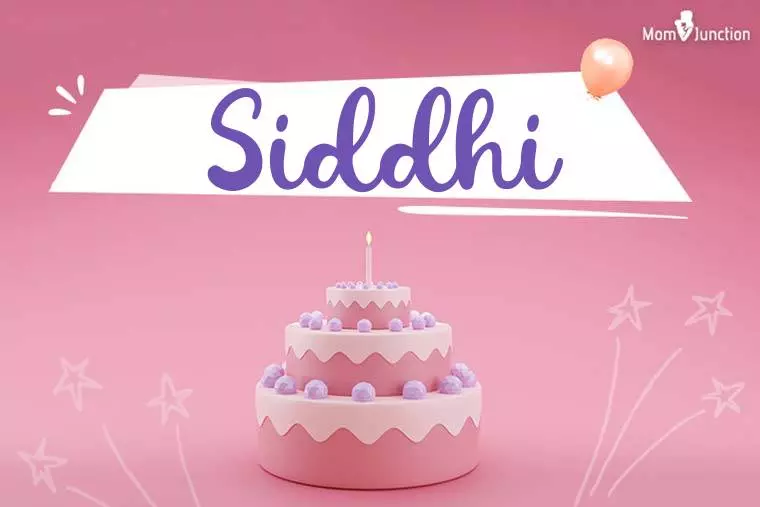 Siddhi Birthday Wallpaper