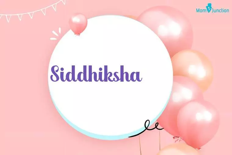 Siddhiksha Birthday Wallpaper