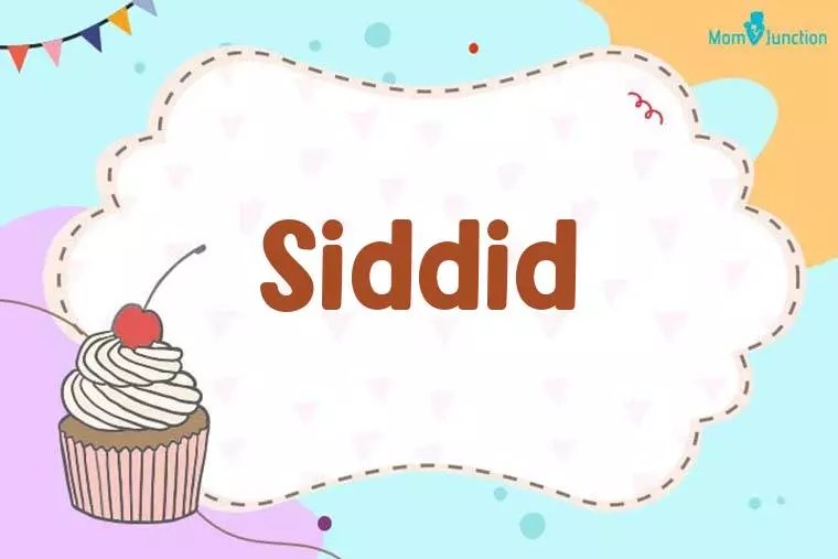 Siddid Birthday Wallpaper