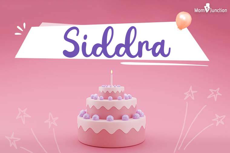 Siddra Birthday Wallpaper