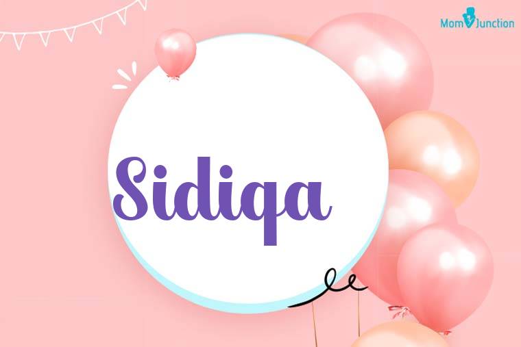 Sidiqa Birthday Wallpaper