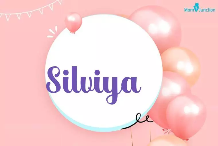 Silviya Birthday Wallpaper