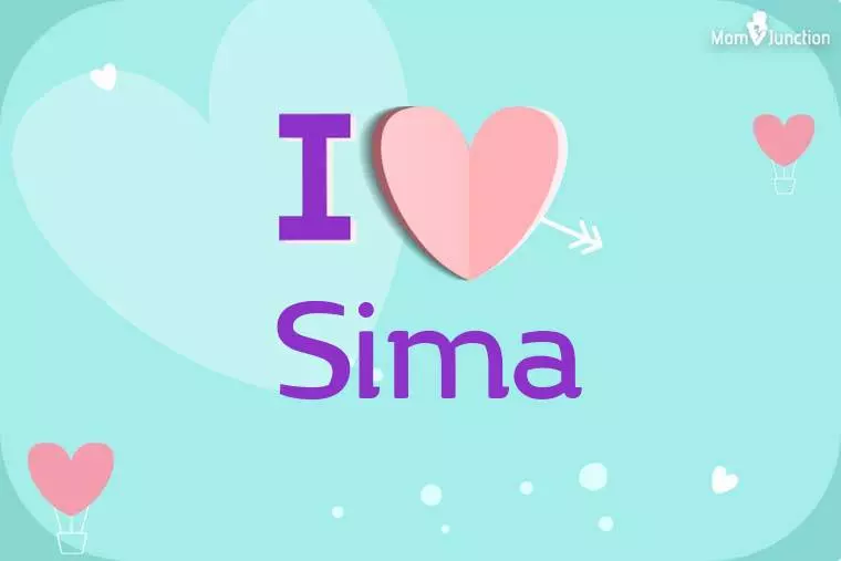 I Love Sima Wallpaper